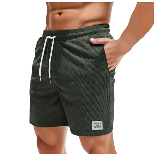 pxjsdwe Stretch Shorts Herren, Corduroy Shorts Herren Sommer Stretch Kurze Hosen Baumwolle Elastische Taille Kurz Cordhose Leicht Strand Kordelzug Freizeitshorts Sommershorts mit Taschen pxjsdwe Stretch Shorts Herren, Corduroy Shorts Herren Sommer Stretch Kurze Hosen Baumwolle Elastische Taille Kurz Cordhose Leicht Strand Kordelzug Freizeitshorts Sommershorts mit Taschen von pxjsdwe