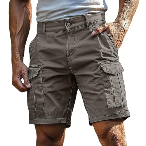 pxjsdwe cargoshorts Herren, Cargo Shorts Herren Sommer Baumwolle Kurze Hosen Leicht Outdoor Kurz Cargohose Stretch Bermuda Sportshorts Einfarbig Lockere Freizeitshorts Arbeitsshorts mit Taschen S pxjsdwe cargoshorts Herren, Cargo Shorts Herren Sommer Baumwolle Kurze Hosen Leicht Outdoor Kurz Cargohose Stretch Bermuda Sportshorts Einfarbig Lockere Freizeitshorts Arbeitsshorts mit Taschen S von pxjsdwe
