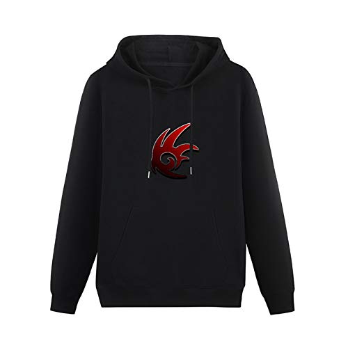 questo Men's Hoodies Shadow The Hedgehog Head Logo Sweatshirt Pullover Classic Hoody 3XL von questo