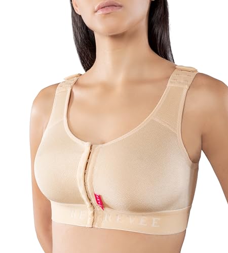 REVÉE Kompressions BH Nach Brust Op - Postoperativer BH für Additive Mastoplastik, Reduktion, Prothesenersatz, Mastopexie, Onkoplastik, Quadrantektomie, Schwangerschafts BH, Bra Julie REVÉE Kompressions BH Nach Brust Op - Postoperativer BH für Additive Mastoplastik, Reduktion, Prothesenersatz, Mastopexie, Onkoplastik, Quadrantektomie, Schwangerschafts BH, Bra Julie von Revée