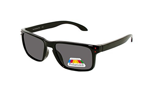 rainbow safety Kinder Sonnenbrille Polarisiert 5+ Jahre UV400 Schutz 3301 Schwarz Grau von rainbow safety