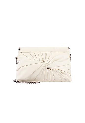 revend Women's Clutch/Abendtasche, WOLLWEISS von revend