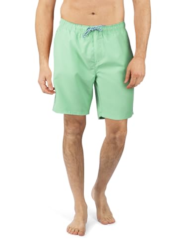 riverso Badehose Herren RIVDavid Regular Fit Schwimmhose Sporthose Kurze Hose Taschen Shorts Elastischer Bund Grün 3XL, Größe:3XL, Farbe:Bright Green (12600) von riverso