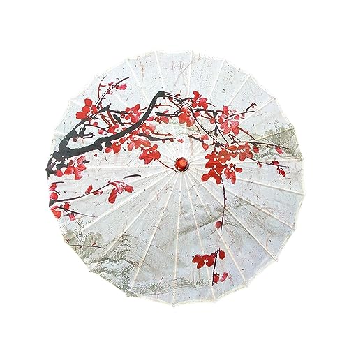 rockible Regenschirm Aus Geöltem Papier Im Chinesischen Stil, Chinesischer Klassischer Tanz Regenschirm, Damen Dekoration, Regenschirm Aus Geöltem Papier für D, Stil d von rockible