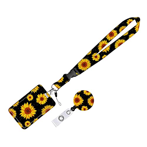 rockible Stilvoller Kartenhalter Lanyard mit abnehmbarem Clip und Umhängeband für Damen und Herren, styleE von rockible