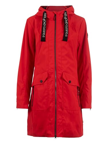 s'questo Parka feminin, sportlich, Jacke, Übergangsjacke bright red 40 Soquesto s'questo Parka feminin, sportlich, Jacke, Übergangsjacke bright red 40 Soquesto von s`questo