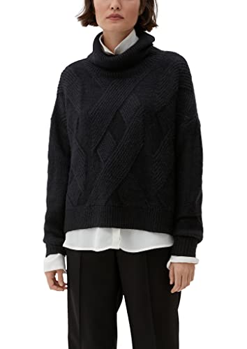 s.Oliver BLACK LABEL Women's 2118893 Strickpullover, Schwarz, L von s.Oliver BLACK LABEL