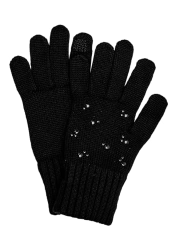 s.Oliver Junior Mädchen 10.2.12.25.279.2131801 Handschuhe, Black, 1 von s.Oliver