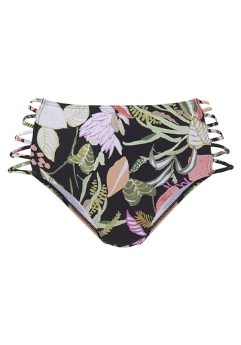 s.Oliver RED LABEL Beachwear LM Damen Herbst Bikini-Unterteile, schwarz Bedruckt, 36 von s.Oliver