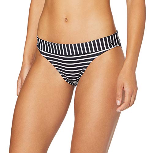 s.Oliver RED LABEL Beachwear LM Damen Hügel Bikini-Unterteile, Schwarz-weiß Gestreift, 42 von s.Oliver RED LABEL Beachwear LM