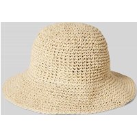 s.Oliver RED LABEL Bucket Hat in Flecht-Optik in Beige, Größe One Size von s.Oliver RED LABEL