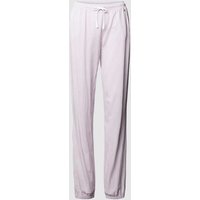 s.Oliver RED LABEL Pyjama-Hose mit Streifenmuster Modell 'Everyday' in Bordeaux, Größe 32-34 von s.Oliver RED LABEL