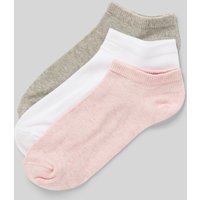 s.Oliver RED LABEL Sneakersocken mit Label-Print im 4er-Pack in Rosa, Größe 39-42 von s.Oliver RED LABEL