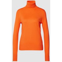 s.Oliver RED LABEL Strickpullover mit Rollkragen in Orange, Größe 36 von s.Oliver RED LABEL