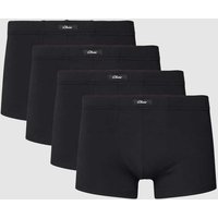 s.Oliver RED LABEL Trunks mit Stretch-Anteil im 5er-Pack in Black, Größe S von s.Oliver RED LABEL