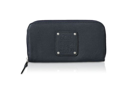 s.Oliver (Bags) Casual Patch 39.308.93.5350, Damen Geldbörsen, Blau (Blau 5884), 19x10x2 cm (B x H x T) von s.Oliver