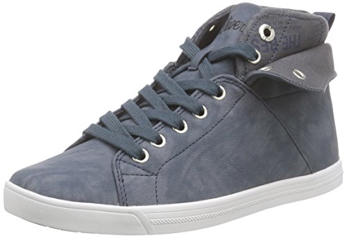 s.Oliver 25207, Damen Hohe Sneakers, Blau (DENIM 802), 36 EU (3.5 Damen UK) von s.Oliver