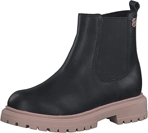 s.Oliver 5-5-45403-29 Chelsea-Stiefel, Black/Rose, 36 EU von s.Oliver