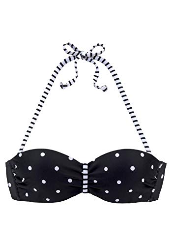 s.Oliver Alpha KAT-57 Bikini, Schwarz-weiß, 38D von s.Oliver