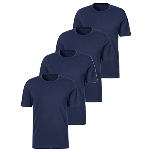 s.Oliver - Basic - T-Shirt - 4er Pack (L Marine) von s.Oliver