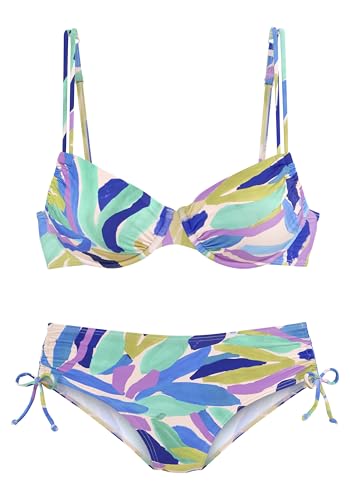 s.Oliver Bügel-Bikini-Set mit blau-grünem Muster s.Oliver Bügel-Bikini-Set mit blau-grünem Muster von s.Oliver