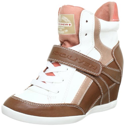 s.Oliver Casual 5-5-25101-30, Damen Sneaker, Braun (Muscat Comb 393), EU 39 von s.Oliver