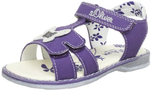 s.Oliver Casual 5-5-38212-20, Mädchen Sandalen, Violett (Purple 519), EU 26 von s.Oliver