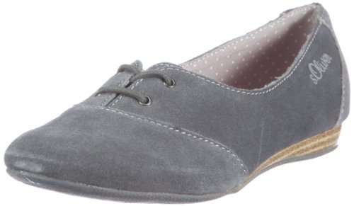 s.Oliver Casual 5-5-43209-28, Mädchen Halbschuhe, Grau (Anthracite 214), EU 35 von s.Oliver