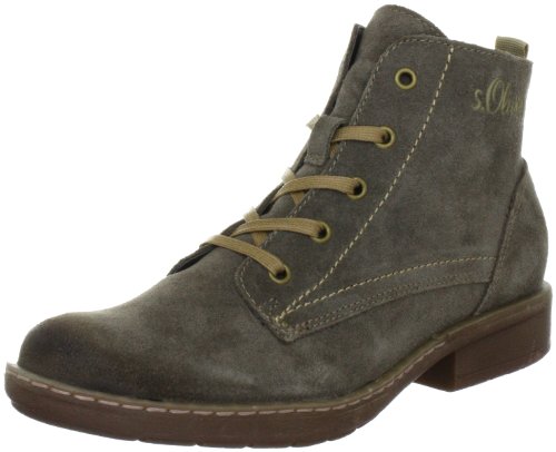 s.Oliver Casual 5-5-55202-29, Mädchen Stiefel, Braun (Khaki Antic 775), EU 38 von s.Oliver