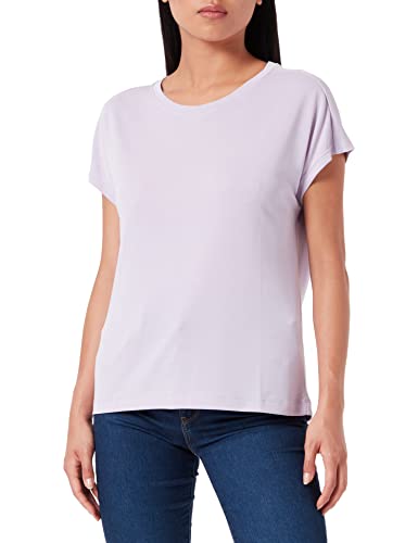 s.Oliver Damen 120.10.205.12.130.2113950 T-Shirt, Lavendel #D6cadd, 38 von s.Oliver