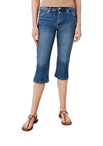 s.Oliver Damen 2114259 Bermudas, blau 56Z4, 34 von s.Oliver