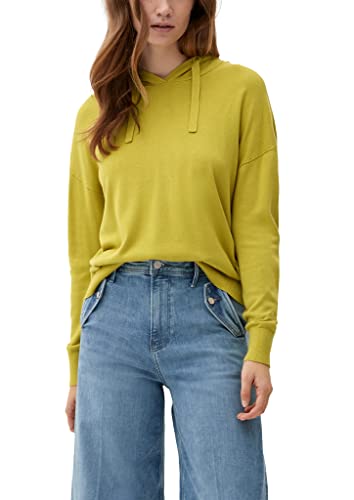 s.Oliver Damen 2121139 Strickpullover, Gelb, 46 EU von s.Oliver