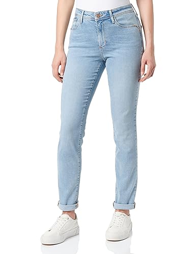 s.Oliver Damen 2136300 Jeans Hose, Betsy Slim Fit, Blau #91A3B0, 44W / 30L von s.Oliver