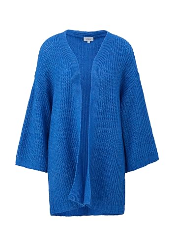 s.Oliver Damen 2144148 Strickjacke, blau 5531, 40 von s.Oliver