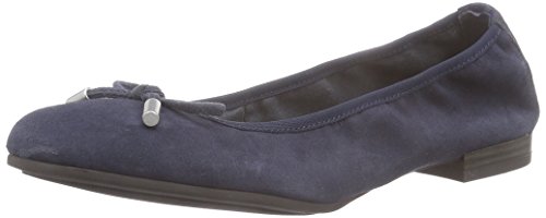 s.Oliver Damen 22112 Geschlossene Ballerinas, Blau (Navy 805), 37 von s.Oliver