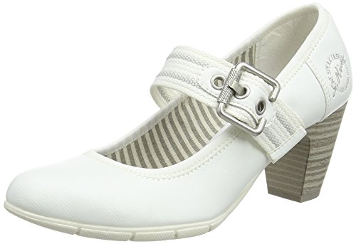 s.Oliver Damen 24404 Pumps, Weiß (White Comb. 110) von s.Oliver