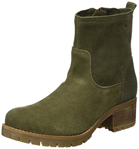 s.Oliver Damen 25433 Kurzschaft Stiefel, Grün (Olive 720) von s.Oliver