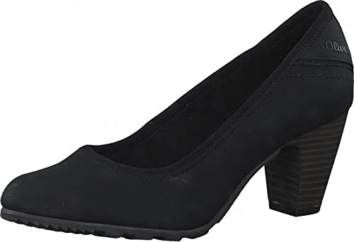 s.Oliver Damen 5-5-22404-28 Pumps, Schwarz, 37 EU von s.Oliver