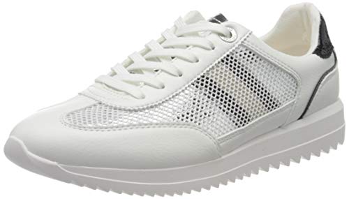 s.Oliver Damen 5-5-23607-24 Sneaker, Weiß (White Comb. 110) von s.Oliver