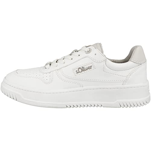 s.Oliver Damen 5-5-23611-39 Sneaker, White, 36 EU von s.Oliver