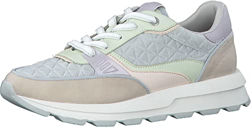 s.Oliver Damen 5-5-23628-30 Sneaker, Soft Blue Comb, 41 EU von s.Oliver