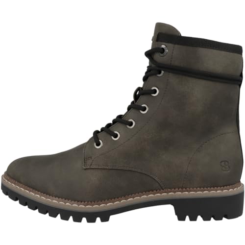 s.Oliver Damen 5-5-25237-29 Stiefelette, Khaki, 42 EU von s.Oliver