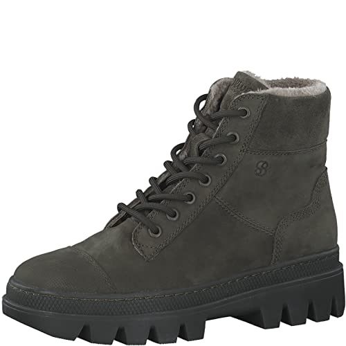 s.Oliver Damen 5-5-26226-29 Winterstiefel, Khaki, 37 EU von s.Oliver