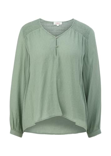 s.Oliver Damen Bluse Langarm Green 34 s.Oliver Damen Bluse Langarm Green 34 von s.Oliver