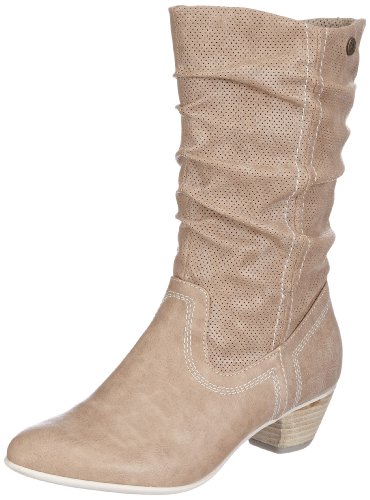 s.Oliver Damen Casual Cowboy Stiefel, Beige (Pepper Antic 344), 39 von s.Oliver