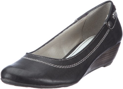 s.Oliver Damen Casual Pumps, Schwarz (Black 1) von s.Oliver