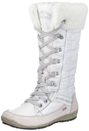 s.Oliver Damen Casual Schneestiefel, Weiß (Offwhite 109), 41 von s.Oliver