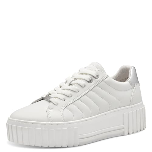 s.Oliver Damen Sneaker Low 5-23601-41 Plattform, White, 37 EU von s.Oliver