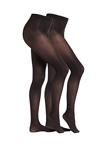 s.Oliver Damen Strumpfhose 2er Pack 36/38 choco brown s.Oliver Damen Strumpfhose 2er Pack 36/38 choco brown von s.Oliver