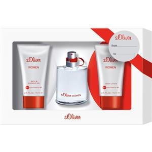 s.Oliver Damendüfte Women Geschenkset Eau de Toilette Spray 30 ml + Shower Gel 75 ml + Body Lotion 75 ml 3 Stk. von s.Oliver